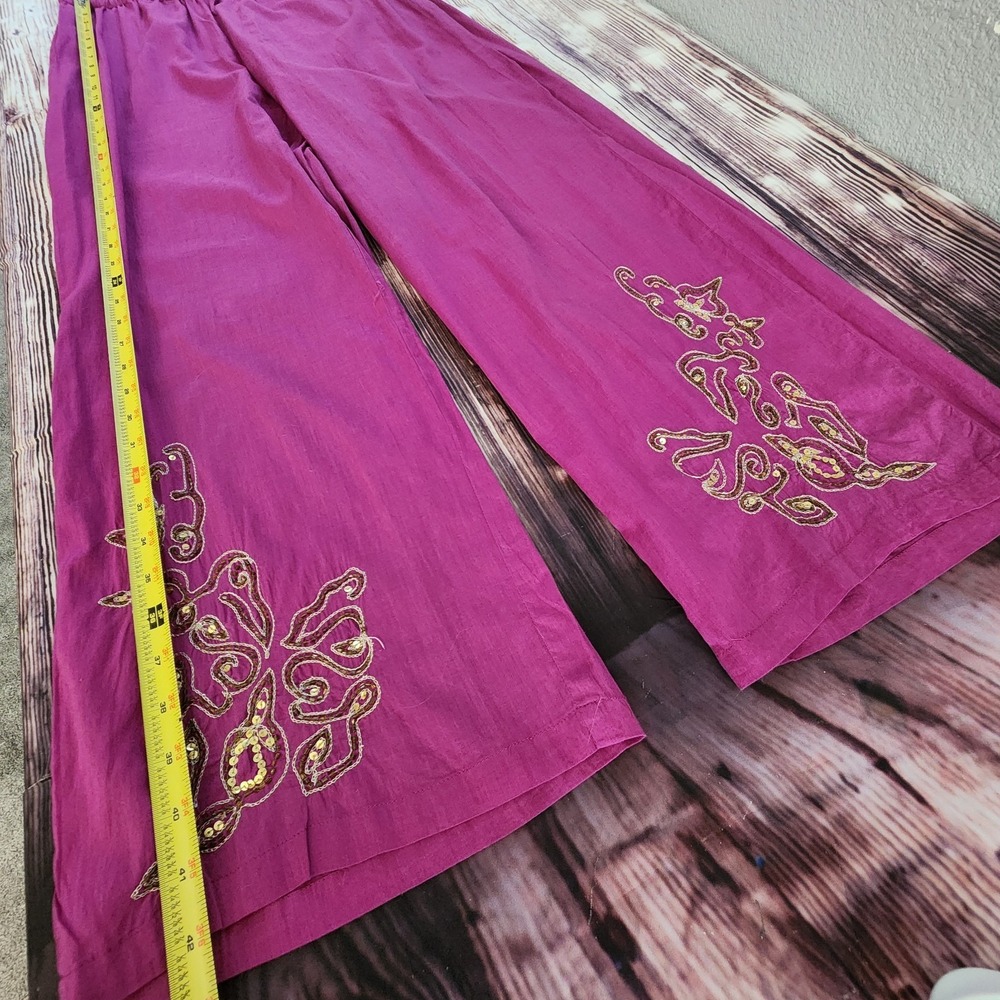 Newport News Beach Pants L bathing suit cover up Vacation Resort Cruise Wear - Picture 8 of 10